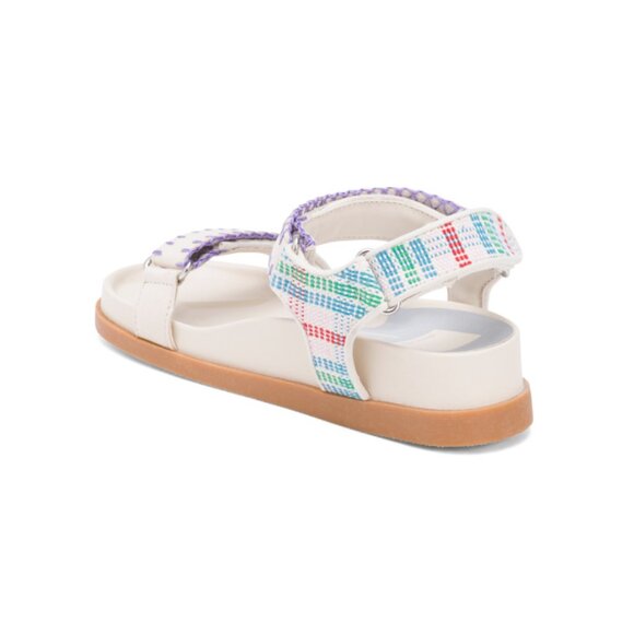 DOLCE VITA Ivory Multi Leather Senora Sandals - Picture 2 of 2